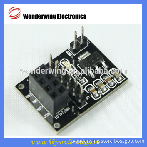 3.3V adapter board wireless module for 24L01 machines using smart car for arduino uno r3